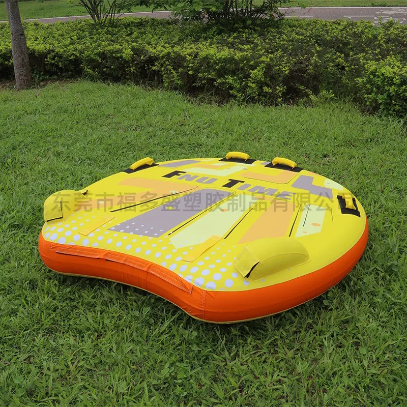 Ватрушка плюшка водный тюбинг двойная плоская RiderLab FNUTIME 152х165х35см RL-FNUTIME