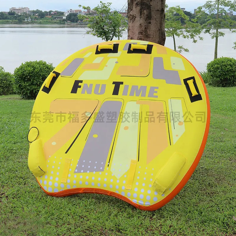 Ватрушка плюшка водный тюбинг двойная плоская RiderLab FNUTIME 152х165х35см RL-FNUTIME