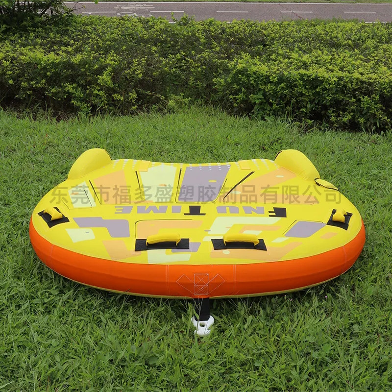 Ватрушка плюшка водный тюбинг двойная плоская RiderLab FNUTIME 152х165х35см RL-FNUTIME