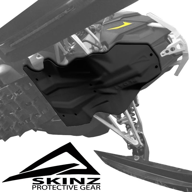 Защита днища снегохода Polaris AXYS 2015+ SKINZ 241-07775 /PFP350-BK PFP350-BK