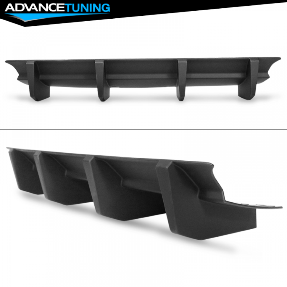 Задний диффузор бампера Dodge Challenger 3.6 SXT /GT /SXT Plus 2015+ RRLIP100 RRLIP100