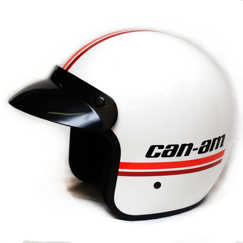 Can-Am ST-5 Open Face Vintage HelmetMWhite 4478620601