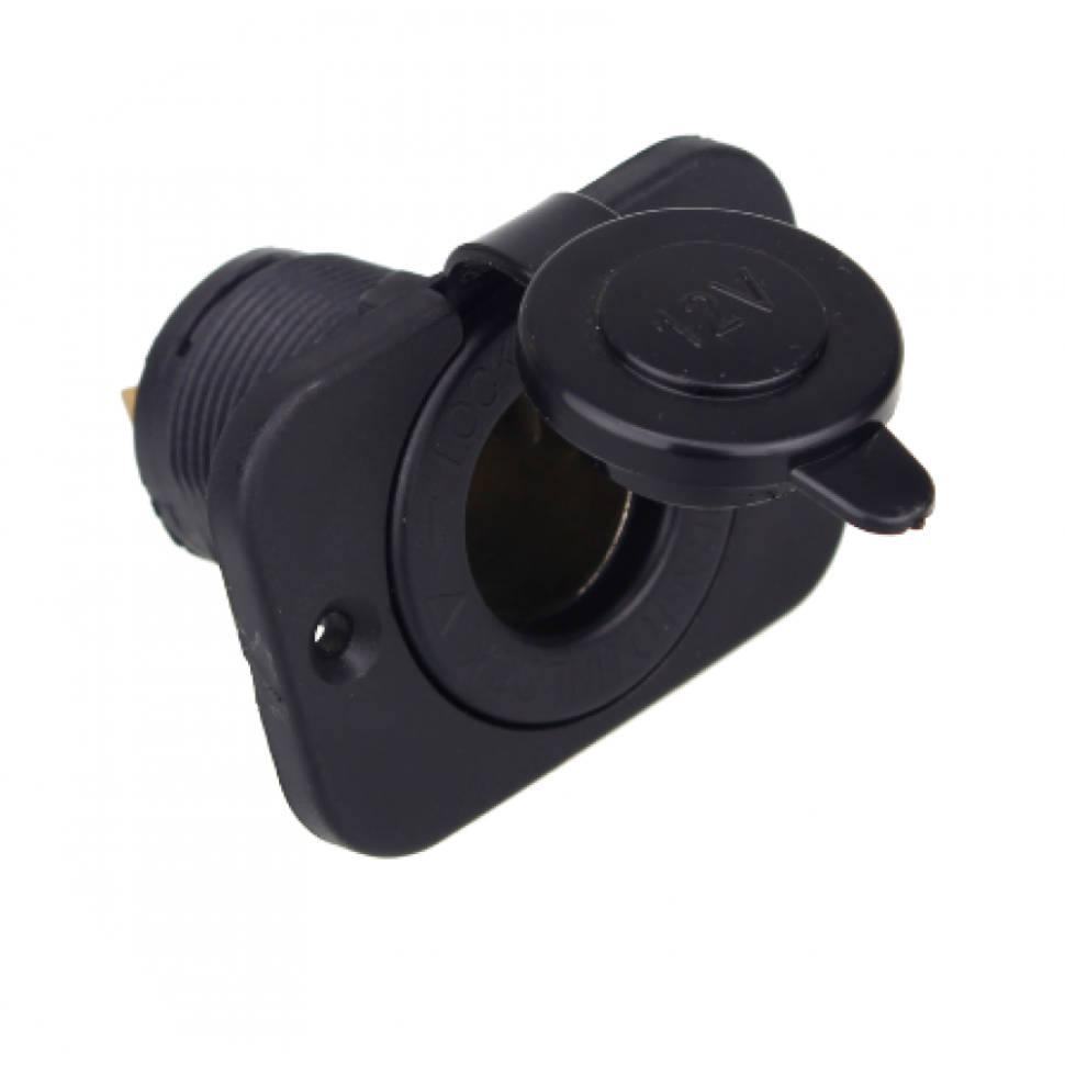 Прикуриватель 12v для квадроцикла, мотоцикла, снегохода врезной TSK  YC-A06 YC-A06