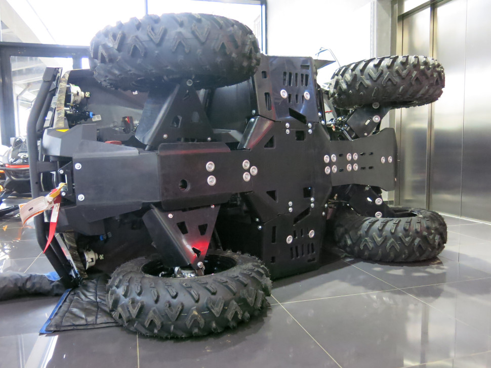 Комплект пластиковой защиты днища Rival для BRP G2 Outlander 500 650 800 1000 715002927 715002926 K.7239.1