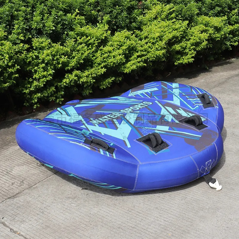 Ватрушка плюшка водный тюбинг тройная с крыльями RiderLab Bunny Wings 175х185х45см RL-BWINGS