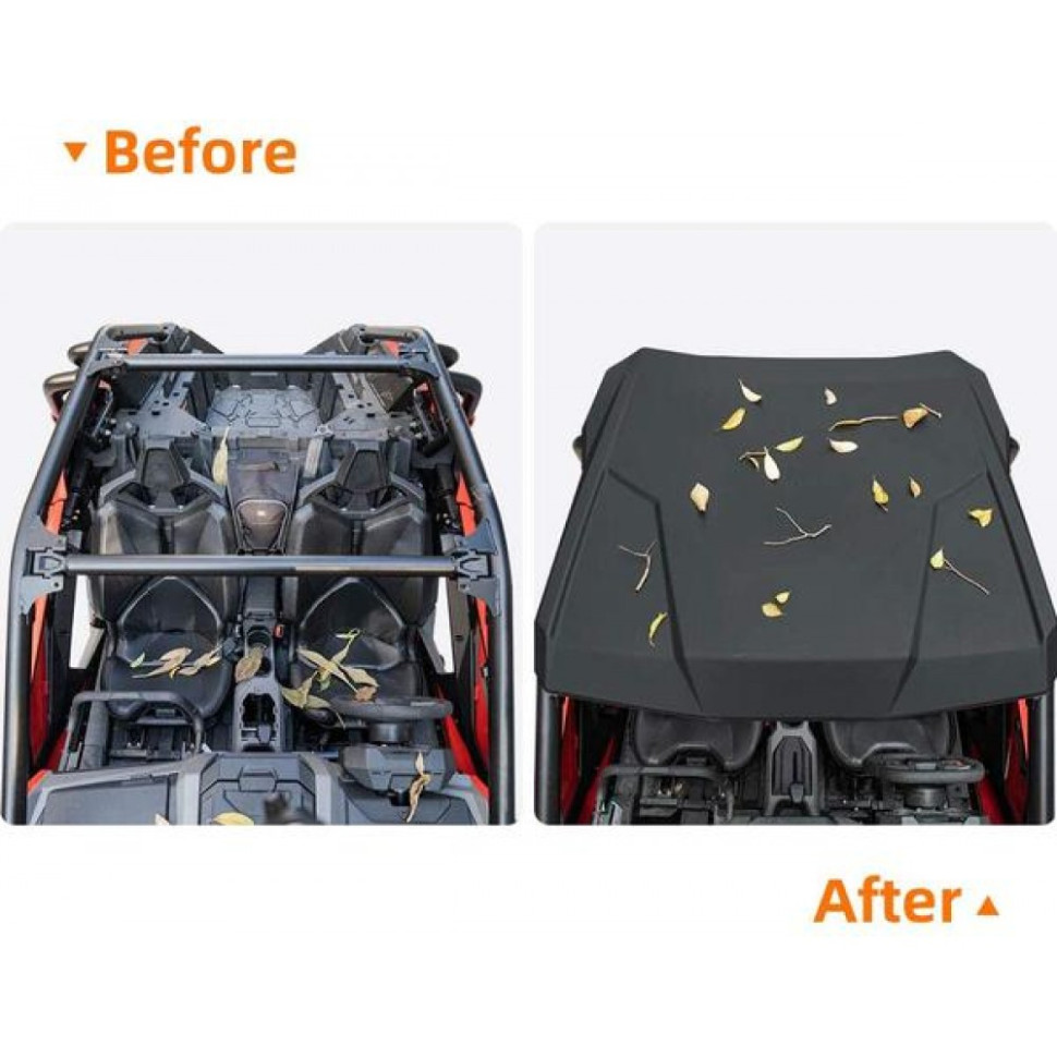 Пластиковая крыша Polaris RZR PRO XP 2883928 KemiMoto B0112- 01401BK