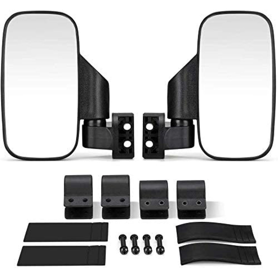 Комплект боковых зеркал заднего вида 1.75-2" 12*25см для UTV /SSV /SxS Can-Am /BRP /Yamaha /Polaris /Kawasaki /Honda /Stels Kemimoto FTVMI013 FTVMI013