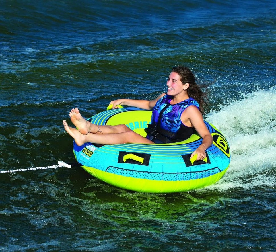 Ватрушка плюшка водный тюбинг одиночная ChargeSharks Vortex 122х40см CS-VORTEX1