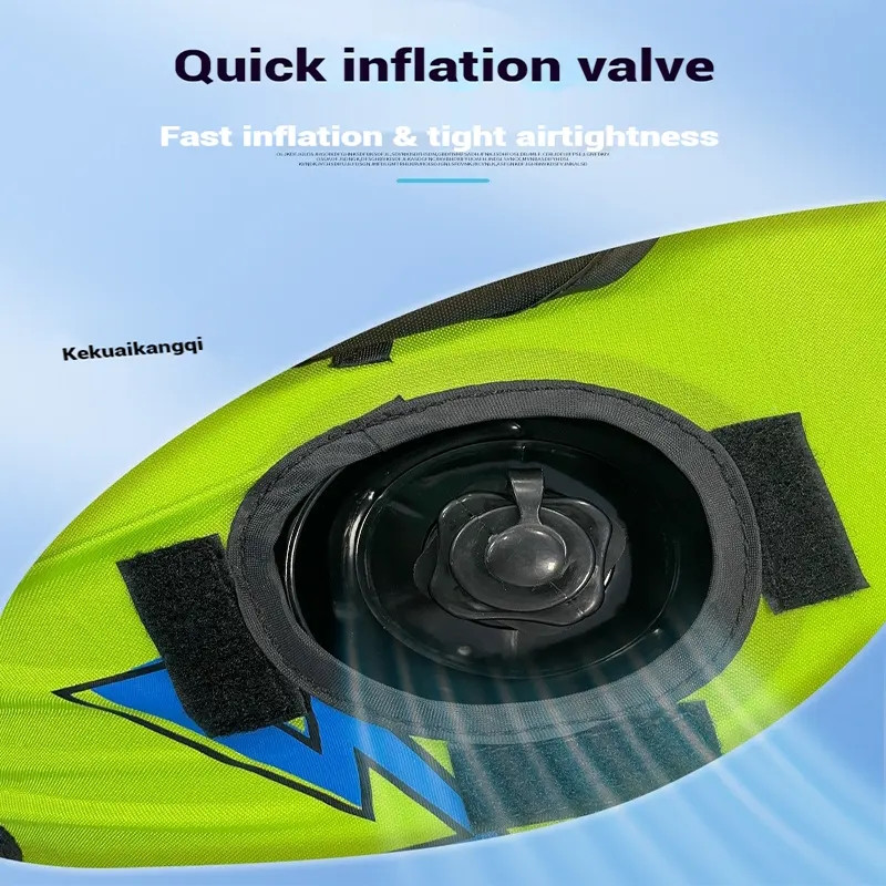 Ватрушка плюшка водный тюбинг одиночная ChargeSharks Vortex 122х40см CS-VORTEX1