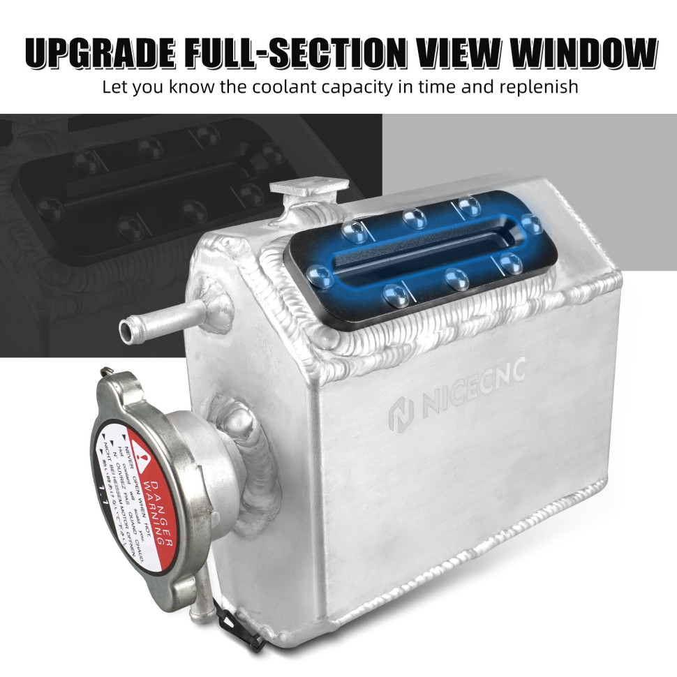 Расширительный бачок усиленный со смотровым окном для CanAm Defender / Maverick 709200412 709200998 709201323