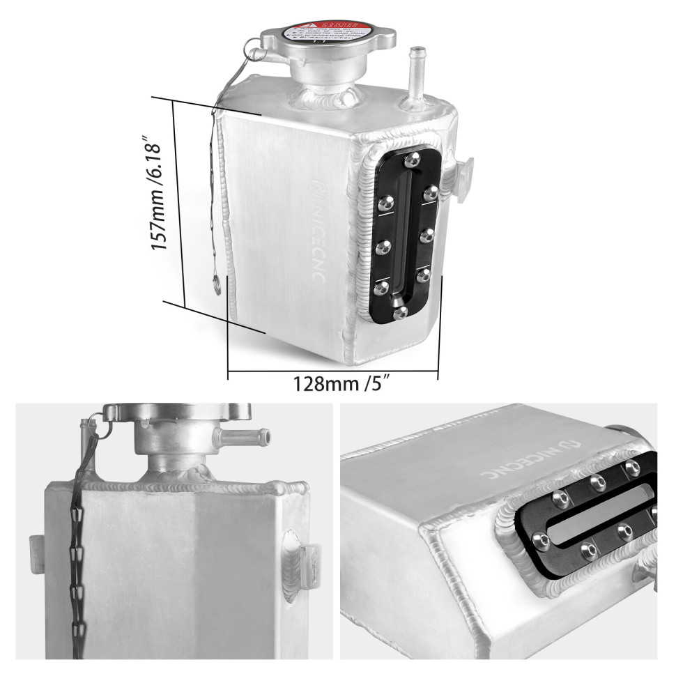 Расширительный бачок усиленный со смотровым окном для CanAm Defender / Maverick 709200412 709200998 709201323