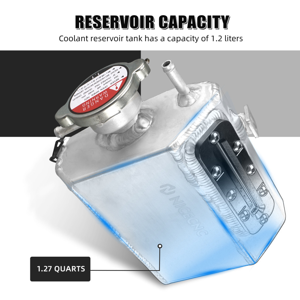 Расширительный бачок усиленный со смотровым окном для CanAm Defender / Maverick 709200412 709200998 709201323