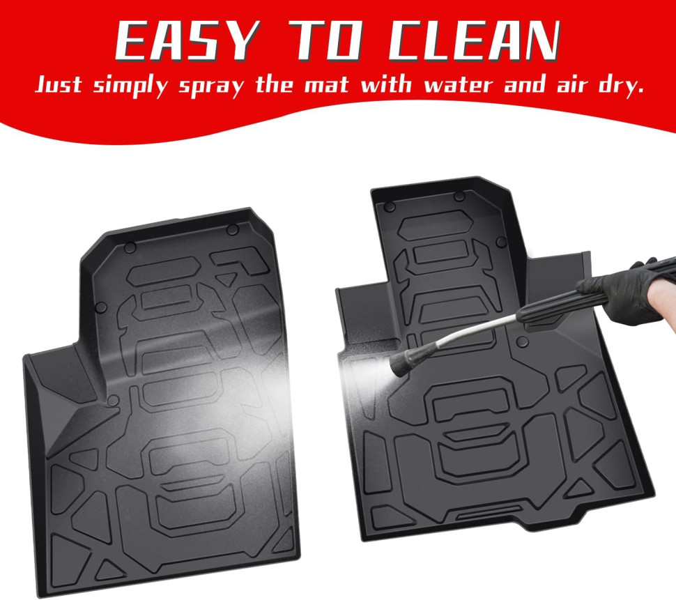 Комплект резиновых ковриков Polaris RZR PRO XP B0107-00501 B0107-00501