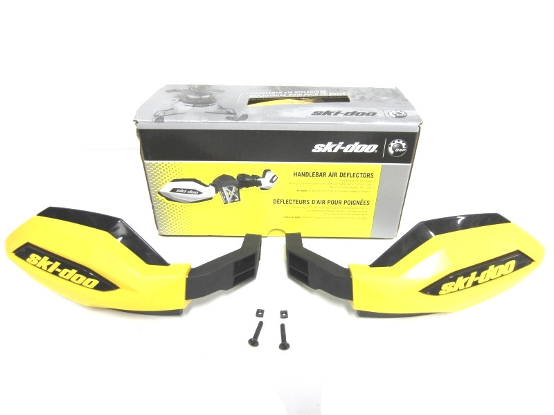 Оригинальная защита рук для снегоходов Ski-Doo (BRP) желтая  черная  белая  красная  оранжевая Черный 860200712