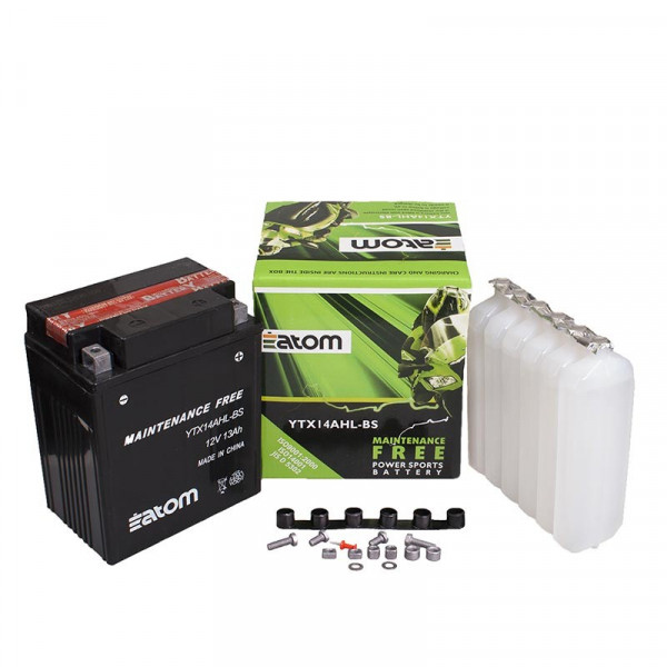 Аккумулятор для квадроцикла ATOM YTX14AHL-BS