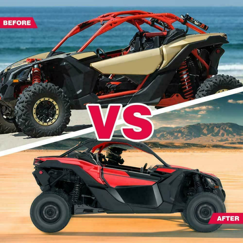 Нижние полудвери для Can-Am Maverick X3 Kemimoto FTVDI009 FTVDI009