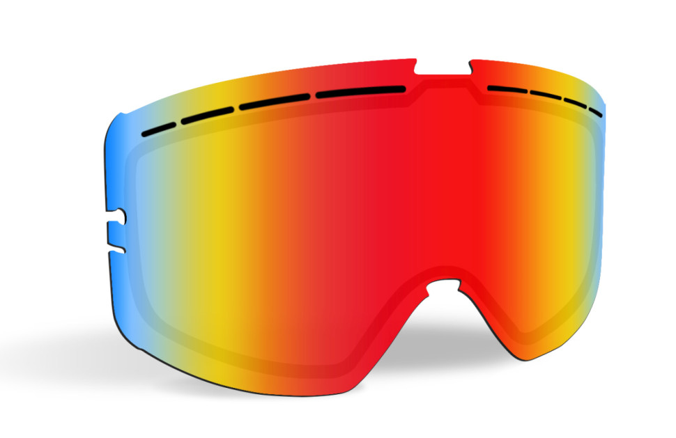 Линза с подогревом для 509 очков Kingpin Ignite - Fire Mirror Rose Tint / 509-KINLEN-18-FRI