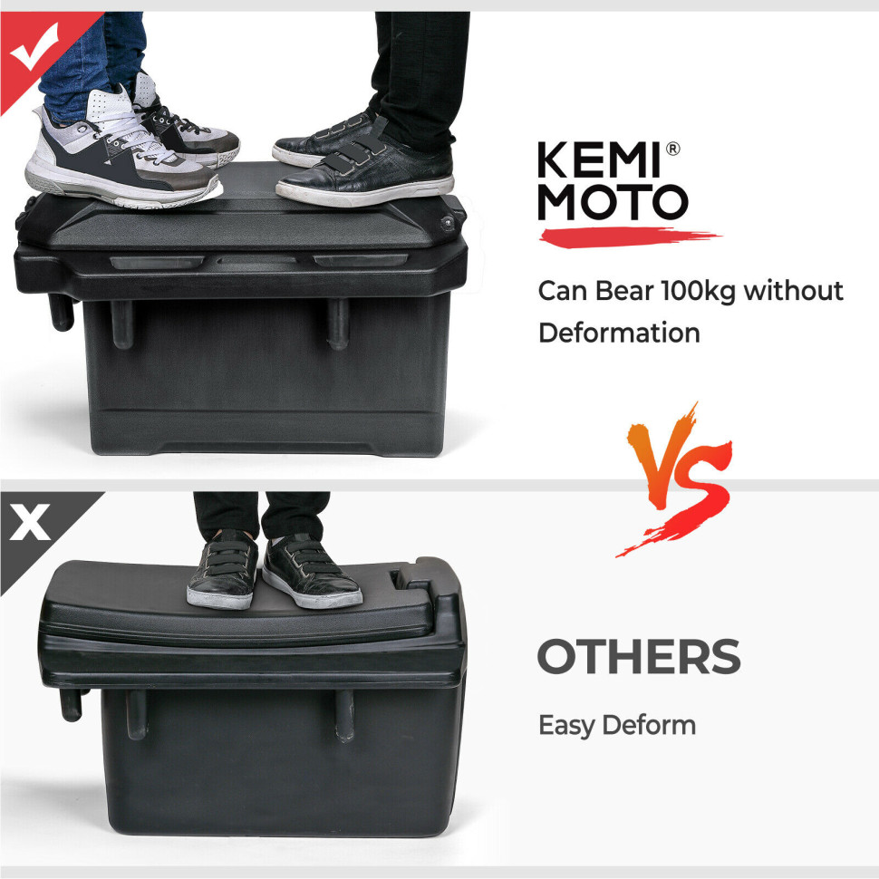 Кофр Kemimoto Premium правый 45л для Polaris Ranger 570 /900 /1000 XP 2013-21 B0113-08001BK