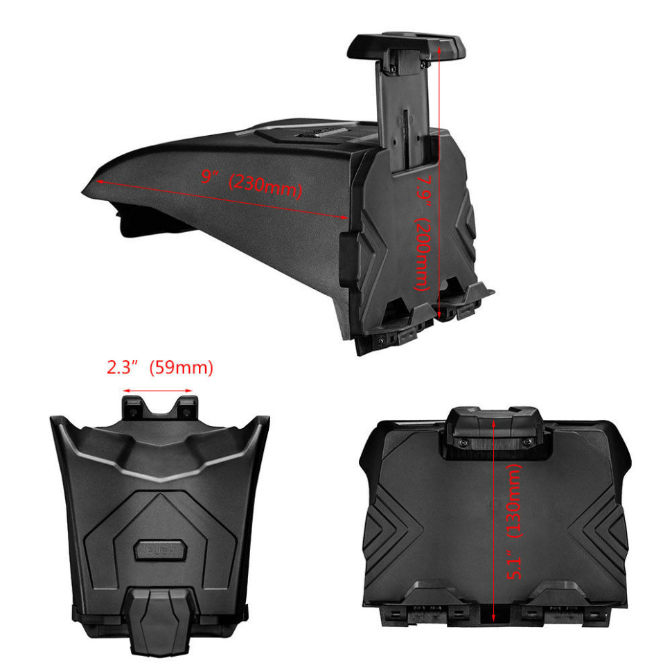 Бардачек с держателем планшета Can-Am Maverick X3 715002874 Kemimoto FTVDB019 FTVDB019
