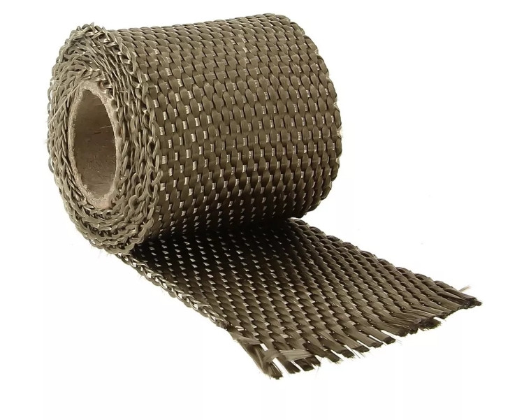 Термолента для глушителей FortLuft Ceramic /Titanium CL50151 / TL50151 1м. Titanium