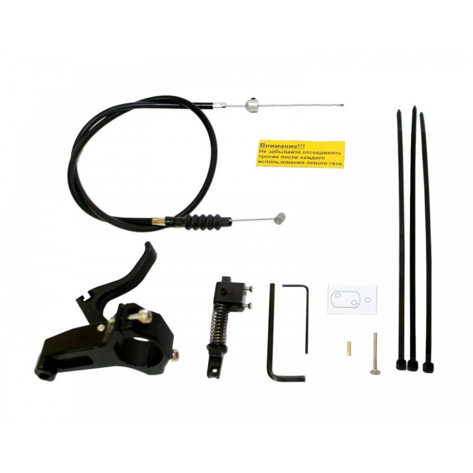 Универсальный левый курок газа снегохода /квадроцикла Rider Lab 62-4711 /THMP 62-4711