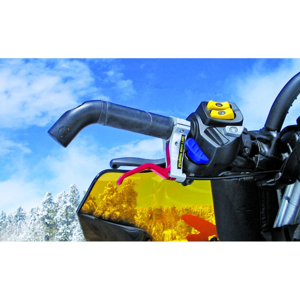 Универсальный левый курок газа снегохода /квадроцикла Rider Lab 62-4711 /THMP 62-4711