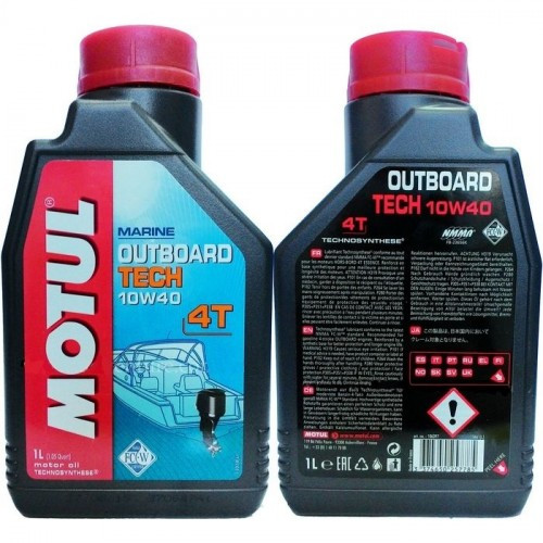 Масло для лодочного мотора Motul Outboard Tech 4T 10W-30 Technosynt 5L 101747