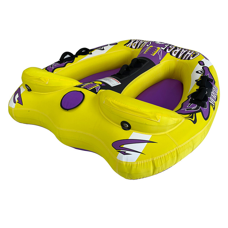 Ватрушка плюшка водный тюбинг двойная ChargeSharks Vemon 165x158 CS-Vemon2