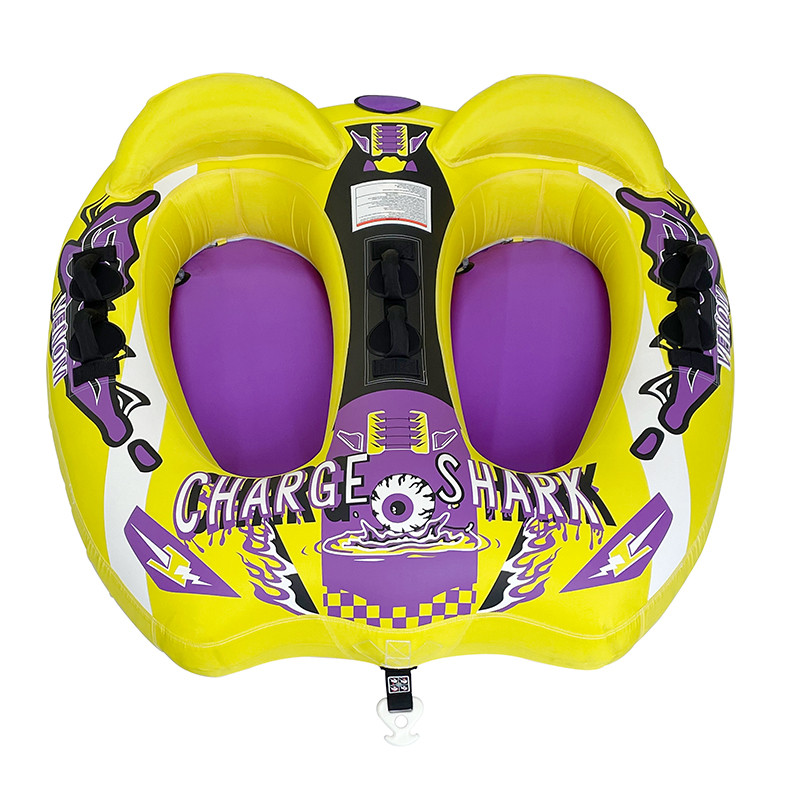 Ватрушка плюшка водный тюбинг двойная ChargeSharks Vemon 165x158 CS-Vemon2