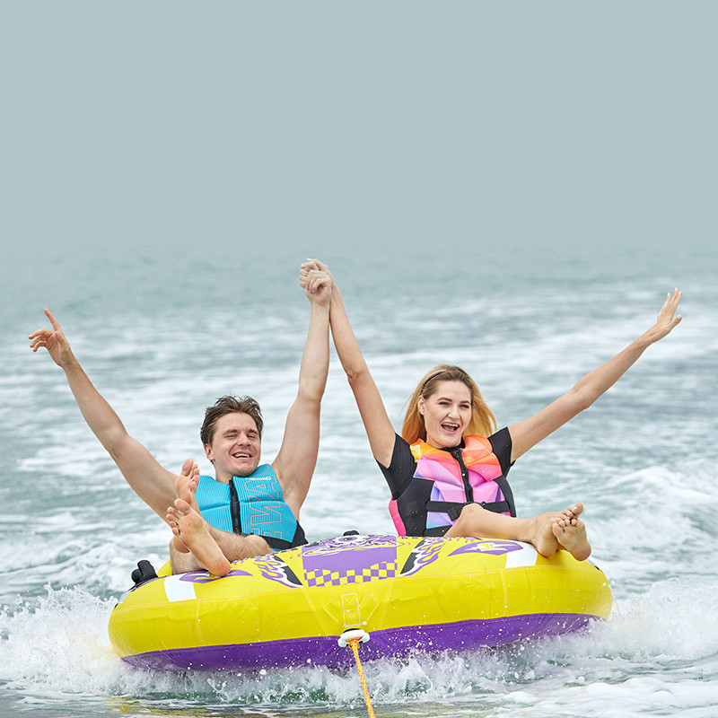 Ватрушка плюшка водный тюбинг двойная ChargeSharks Vemon 165x158 CS-Vemon2