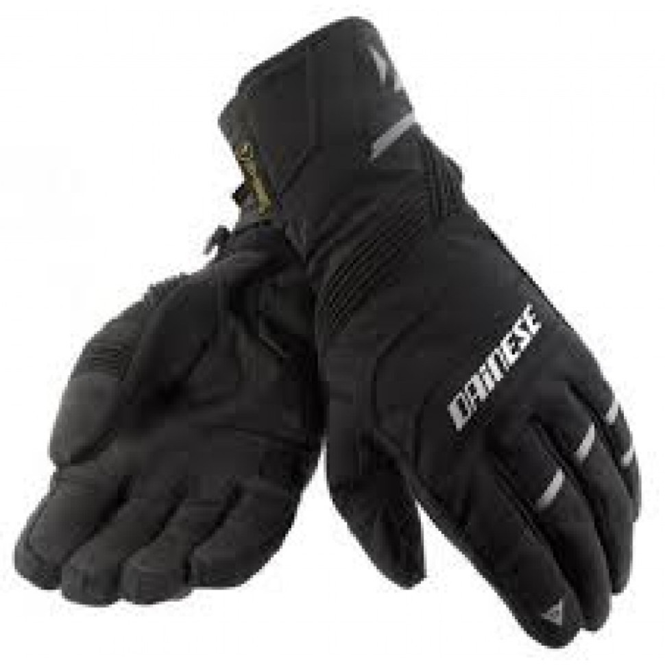 Перчатки зимние Dainese Garda D-Dry Waterproof черные (текстиль+кожа)  размер L 1815592