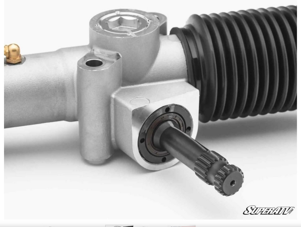 Рулевая рейка с тягами SuperAtv для Polaris RZR PRO XP RackBoss 2.0 Rack and Pinion 1824946 RP-P-PROXP
