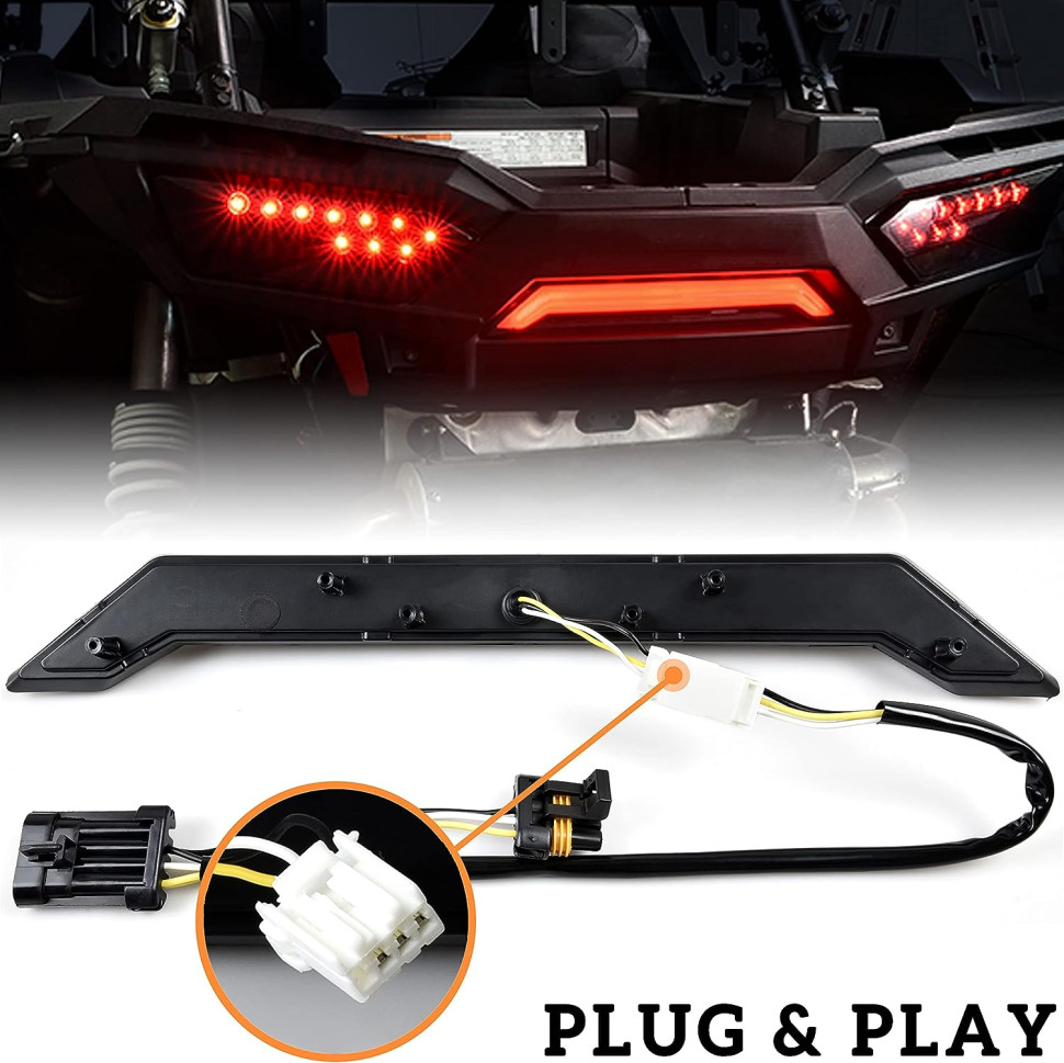 Задний фонарь центральный Kemimoto для Polaris RZR 1000 2014-2018