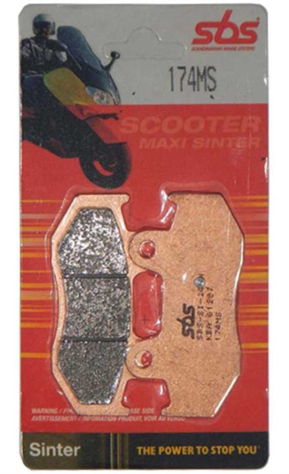 Тормозные колодки задние SBS 174MS 174ms