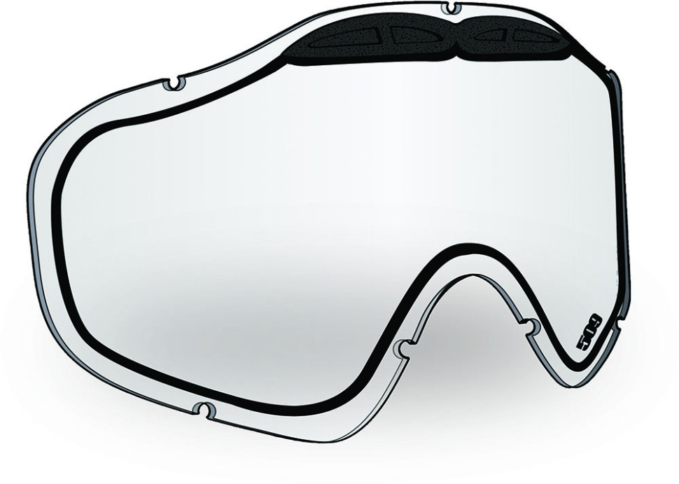 Линза с подогревом для 509 очков Sinister X5 Ignite - Clear / 509-X5LEN-18-CLI