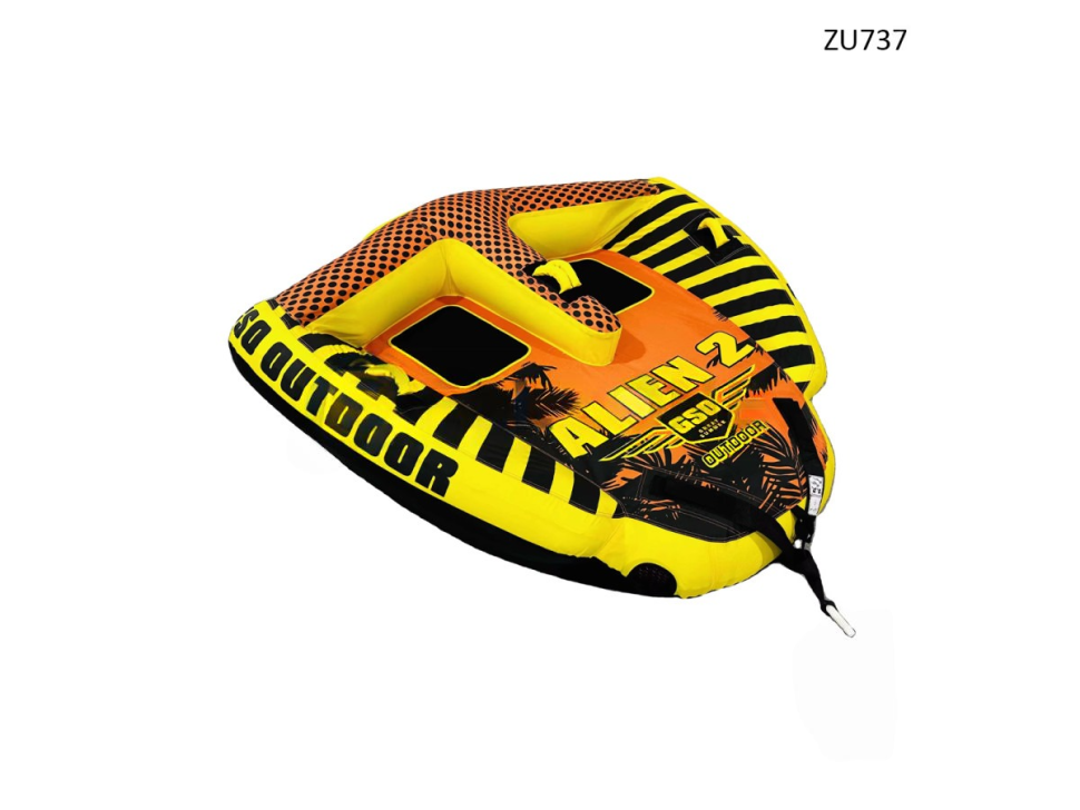 Ватрушка плюшка водный тюбинг двойная ChargeSharks Alien2 180x180x58 CS-Alien2