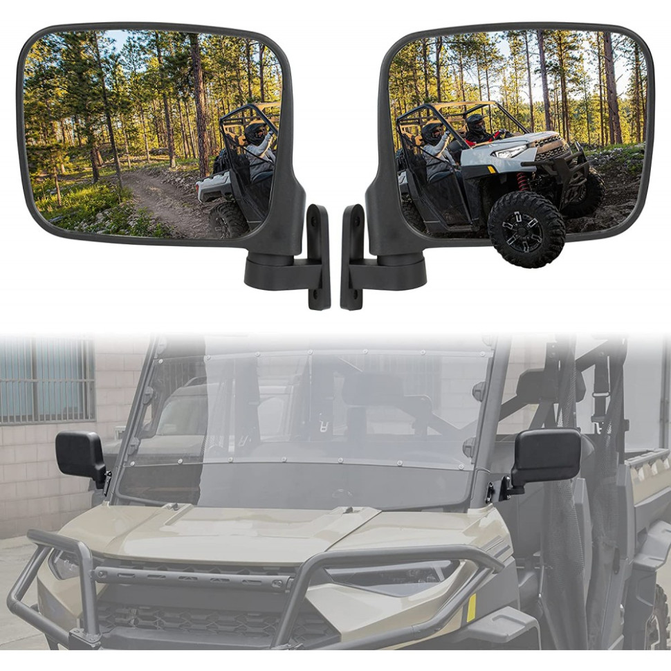 Боковые зеркала для квадроцикла Polaris RANGER XP /RANGER CREW XP 1000 2018-2023 RM77 RM77