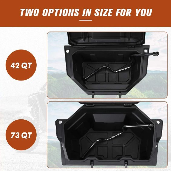 Кофр большой 73л. Rear Storage Bed Box for Polaris RZR PRO XP/ 4 2020+ B0113-05401BK 2883751