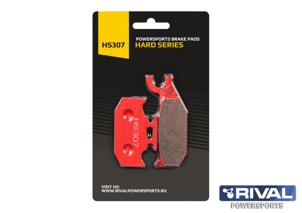 Тормозные колодки Rival Hard Series для BRP Outlander G1 705600398 705600350 FA307 HS307