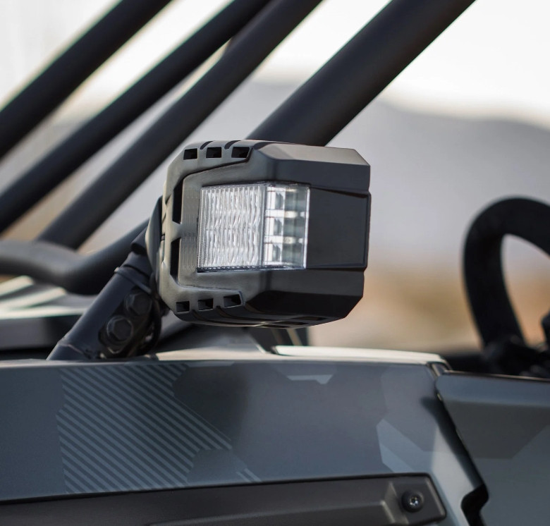 Зеркала заднего вида со встроенными фарами и поворотниками RiderLab RIGIO Reflect 64011