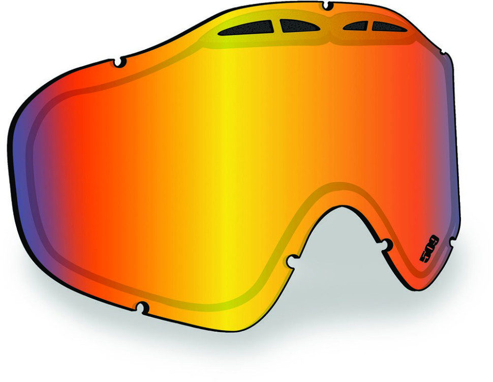 Линза с подогревом для 509 очков Sinister X5 Ignite - Fire Mirror Rose Tint / 509-X5LEN-18-FRI