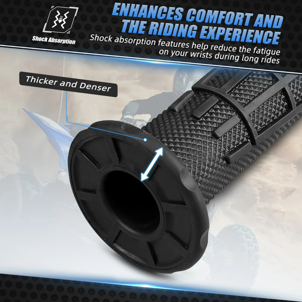 Ручки грипсы Grips 22мм универсальные для квадроциклов Yamaha / BRP / Polaris 3121139901