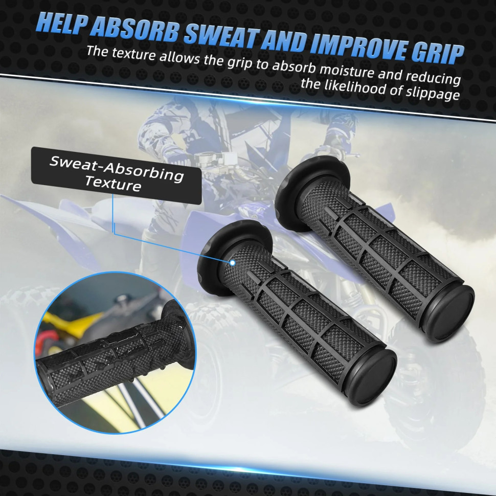 Ручки грипсы Grips 22мм универсальные для квадроциклов Yamaha / BRP / Polaris 3121139901