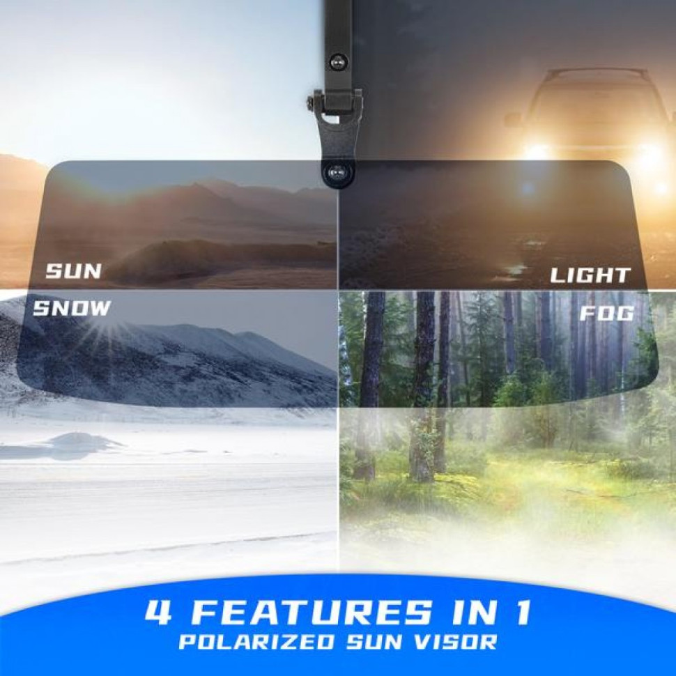 Солнцезащитный козырек для UTV Kemimoto B0111-09201BK B0111-09201BK