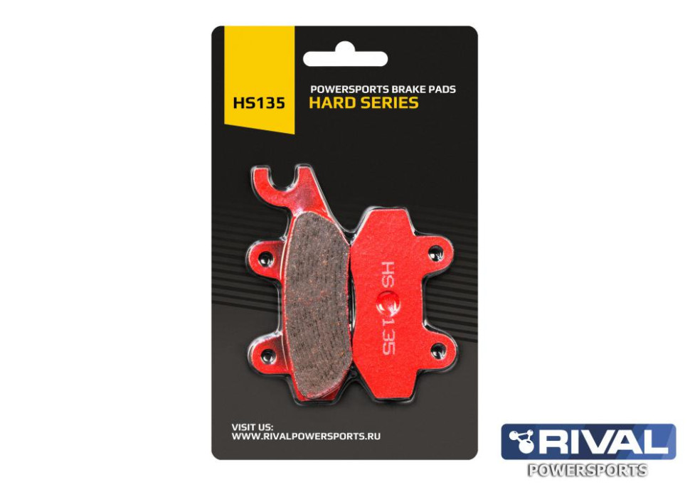 Тормозные колодки Rival Hard для Kawasaki Can-Am 1XD-25806-10-00 43082-0022 715500335 FA135