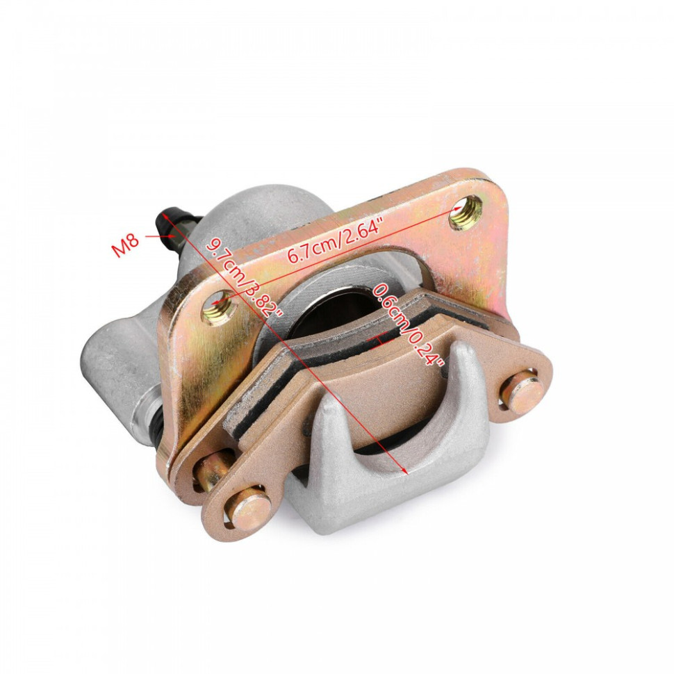 Тормозной суппорт правый задний для Polaris RZR 800 /Sportsman 800/500 1911217 /1911545 BC91