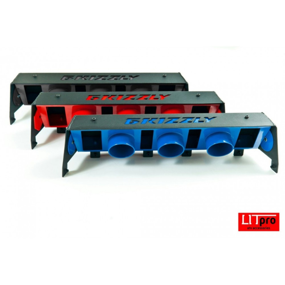Крышка выноса радиатора под шноркеля Yamaha Grizzly 700/550 2007+ LitPro LPKG LPKG