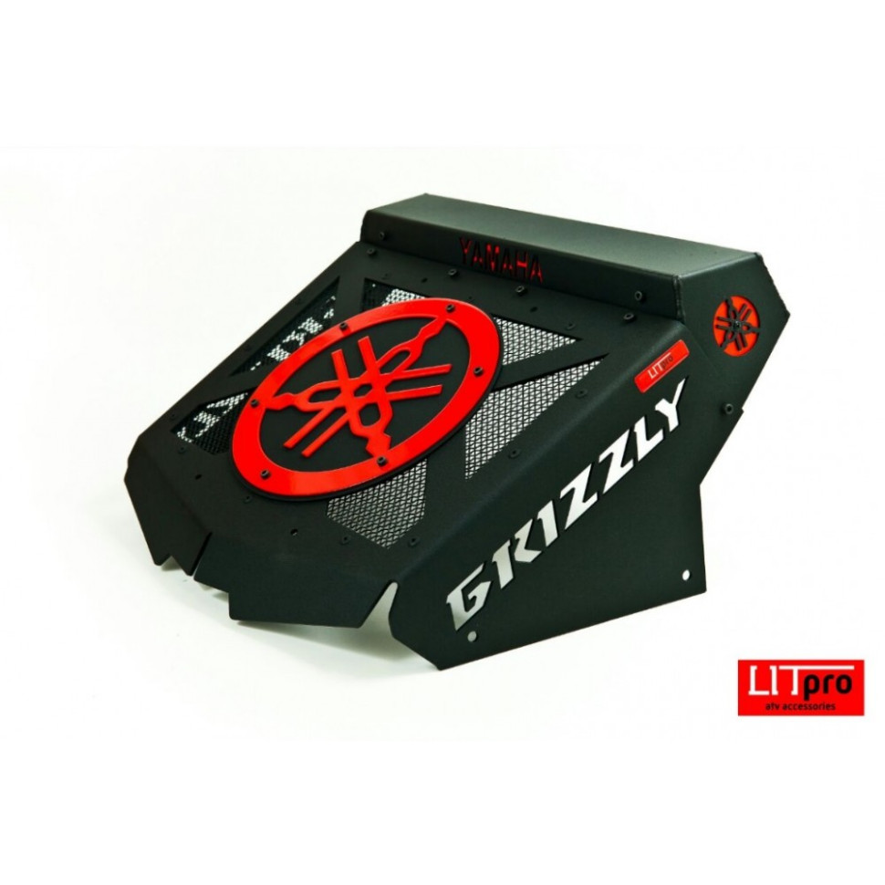 Крышка выноса радиатора под шноркеля Yamaha Grizzly 700/550 2007+ LitPro LPKG LPKG
