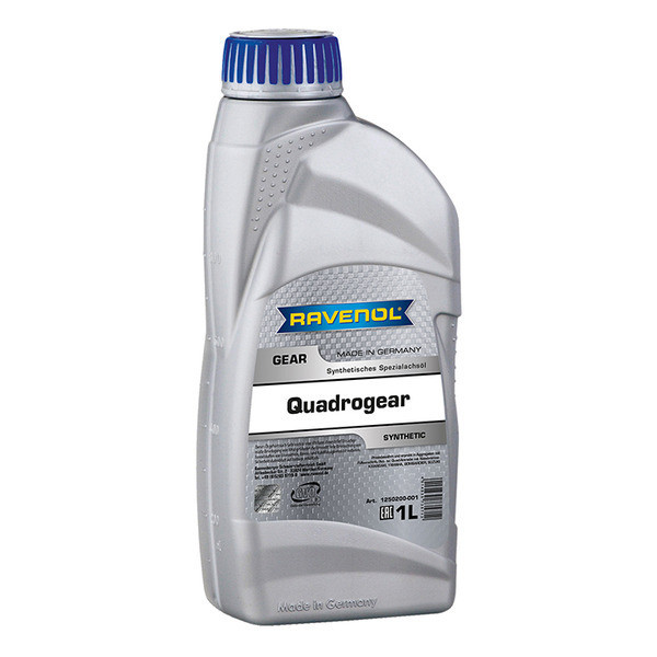 Трансмиссионное масло RAVENOL Quadrogear (для мокрых тормозов) (1 литр) 1250200-001-01-999