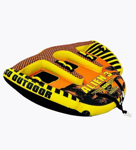 Ватрушка плюшка водный тюбинг тройная ChargeSharks Alien3 190x200x58см CS-Alien3